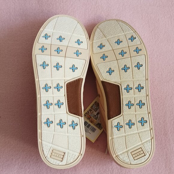 TOMS Paseo Canvas Lace-Up Shoes, Sesame, Size 14, NWT - Picture 8 of 11